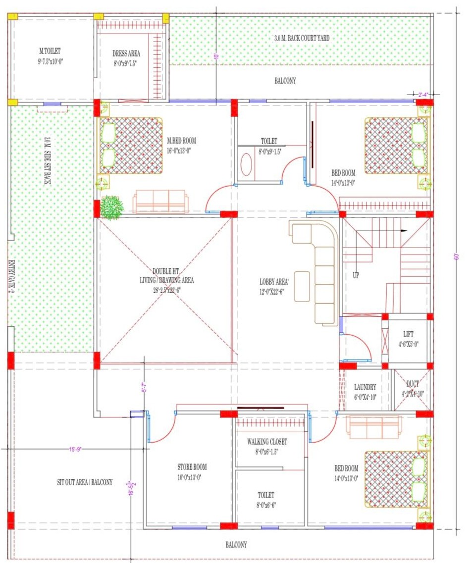 Technical Vastu Naksha